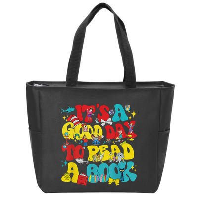 Its A Good Day To Read Book Across America Zip Tote Bag