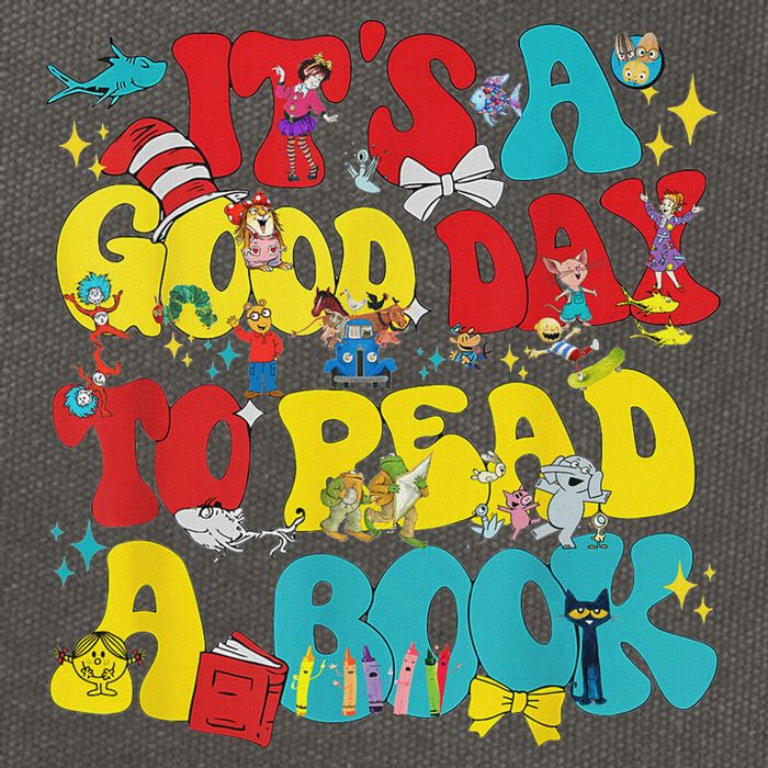 Its A Good Day To Read Book Across America Cotton Canvas Backpack