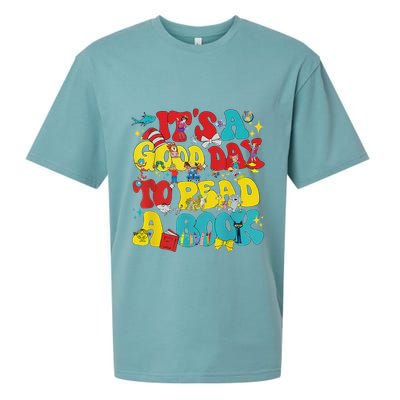 Its A Good Day To Read Book Across America Sueded Cloud Jersey T-Shirt