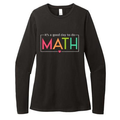 Its A Good Day To Do Math Test Day Womens CVC Long Sleeve Shirt