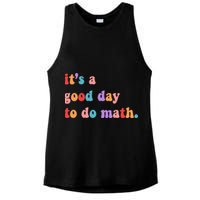 It's A Good Day To Do Math Ladies PosiCharge Tri-Blend Wicking Tank