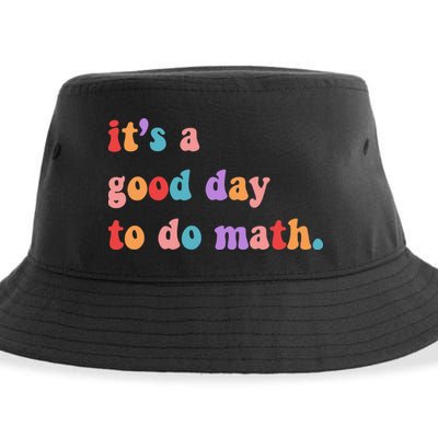 It's A Good Day To Do Math Sustainable Bucket Hat