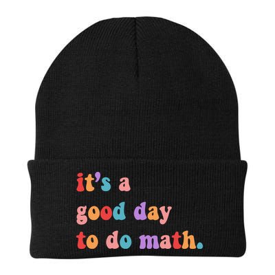 It's A Good Day To Do Math Knit Cap Winter Beanie