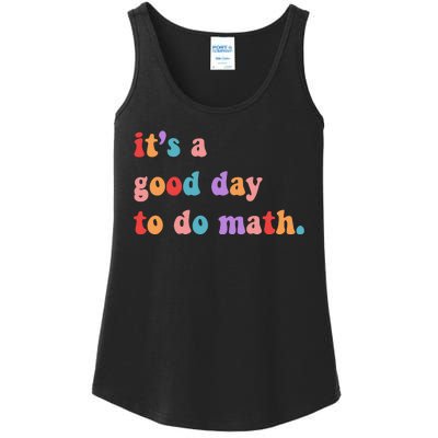 It's A Good Day To Do Math Ladies Essential Tank