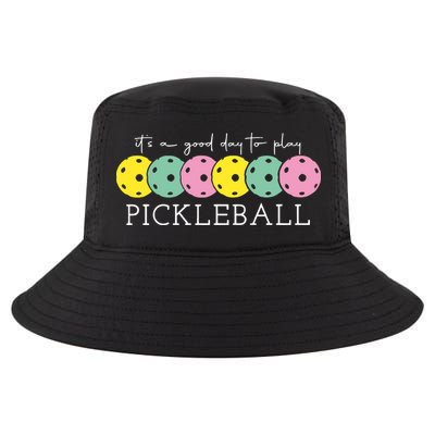 Its A Good Day To Play Pickleball Sport Pickleball Cool Comfort Performance Bucket Hat