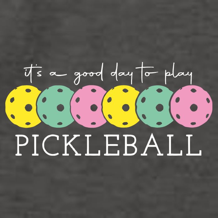 Its A Good Day To Play Pickleball Sport Pickleball Vector Backpack