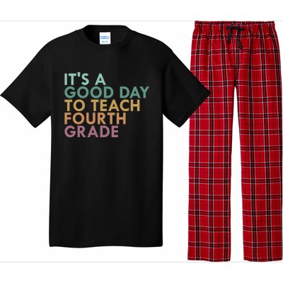 Its A Good Day To Teach Fourth Grade 4Th Grade Teacher Gift Pajama Set