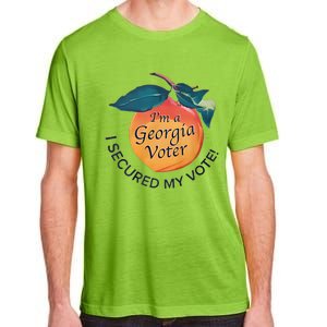 IM A Georgia Voter I Secured My Vote For Kamala Harris Adult ChromaSoft Performance T-Shirt