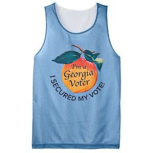 IM A Georgia Voter I Secured My Vote For Kamala Harris Mesh Reversible Basketball Jersey Tank