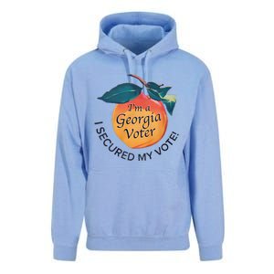 IM A Georgia Voter I Secured My Vote For Kamala Harris Unisex Surf Hoodie