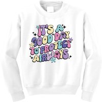 Its A Good Day To Protect Airways Respiratory Therapist Kids Sweatshirt