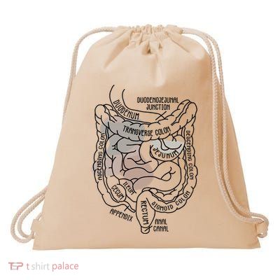 Intestines Anatomy Gastroenterologist Endoscopy Nurse Squad Drawstring Bag