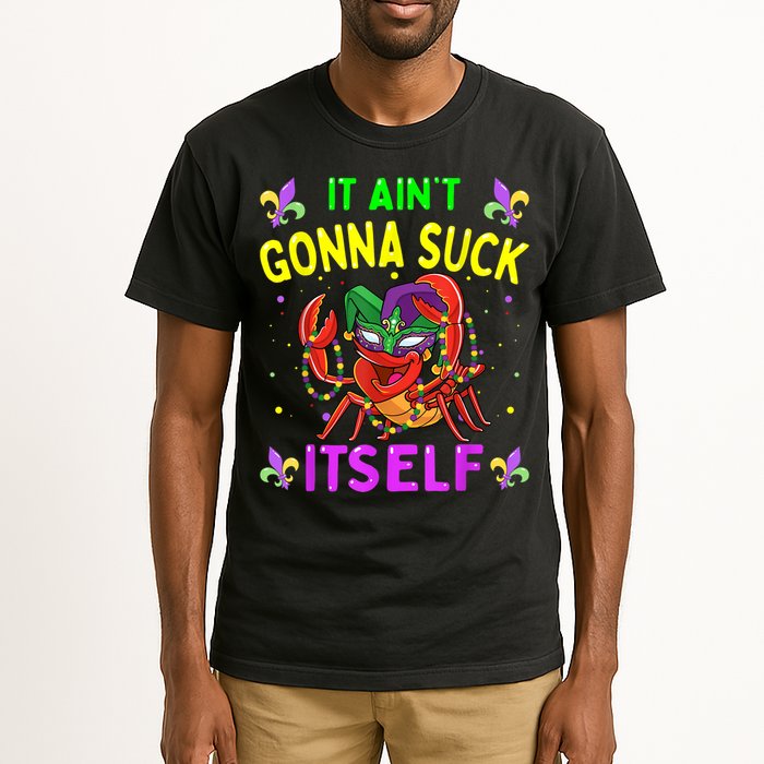 It Aint Gonna Suck Itself Crawfish Funny Mardi Gras Tall T-Shirt