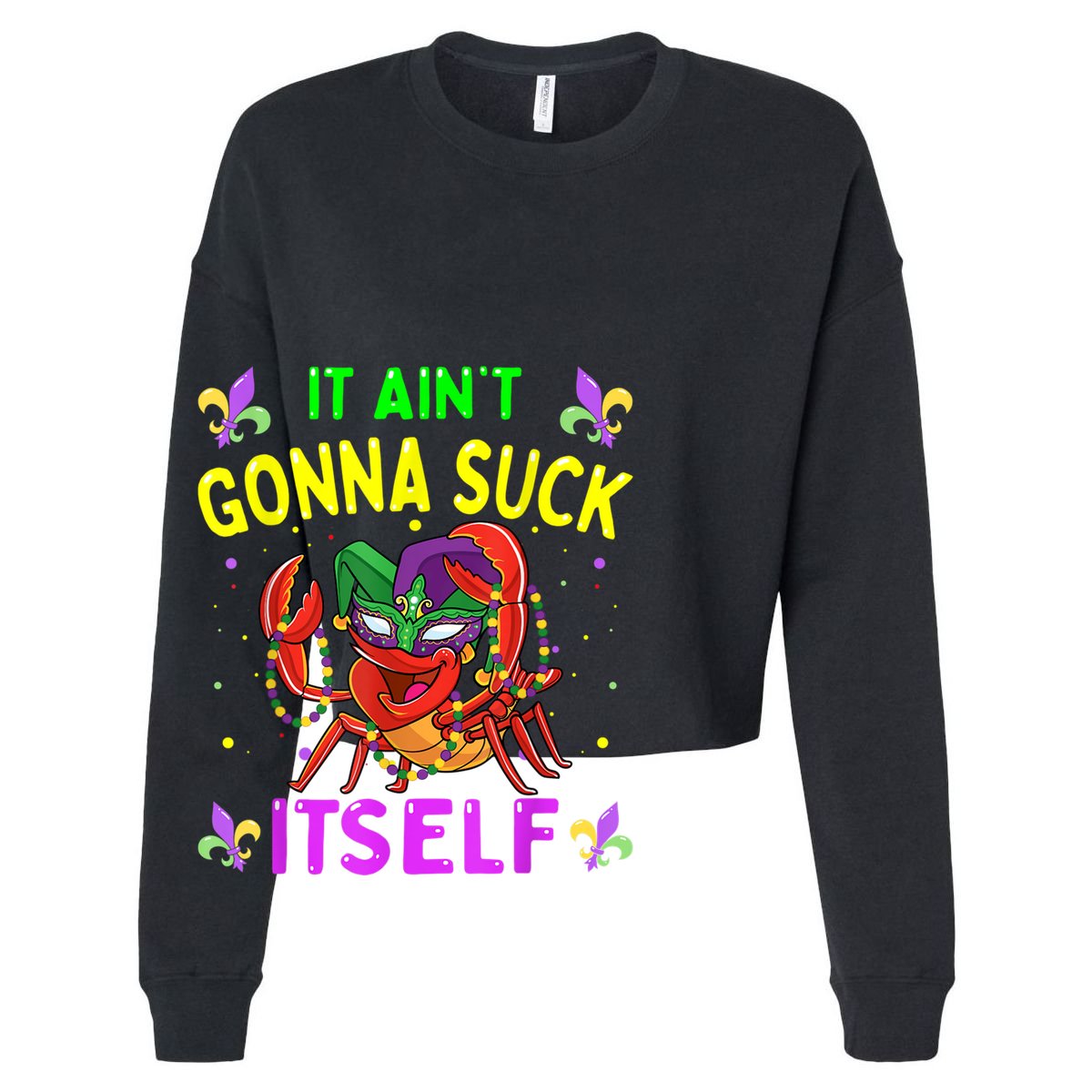 It Aint Gonna Suck Itself Crawfish Funny Mardi Gras 15oz Campfire Ceramic Mug