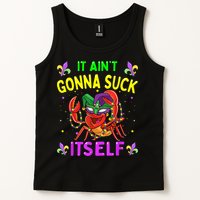 It Aint Gonna Suck Itself Crawfish Funny Mardi Gras Tank Top