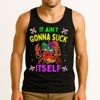 It Aint Gonna Suck Itself Crawfish Funny Mardi Gras Tank Top