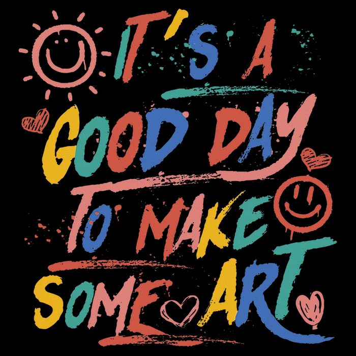 ItS A Good Day To Make Some Art Artist Teacher Backpack