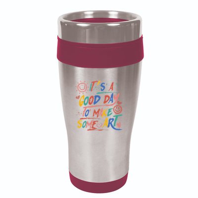 ItS A Good Day To Make Some Art Artist Teacher 16oz Travel Tumbler