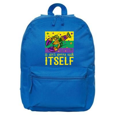 It Ain’T Gonna Suck Itself Funny Crawfish Mardi Gras Vintage Cool Gift 16 in Basic Backpack