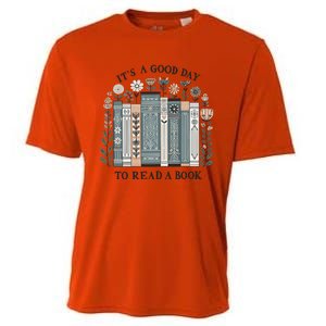 ItS A Good Day To Read A Book Cooling Performance Crew T-Shirt