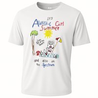 Its Autistic Girl Summer And Also On The Spectrum Performance Shirt