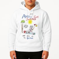 Its Autistic Girl Summer And Also On The Spectrum Hoodie