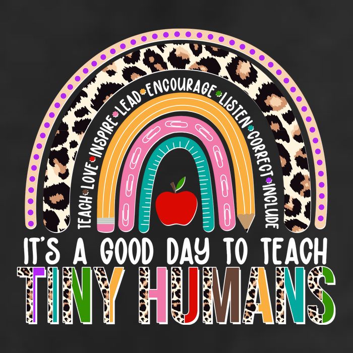 It's A Good Day To Teach Tiny Humans 7 Panel Mesh Trucker Snapback Hat