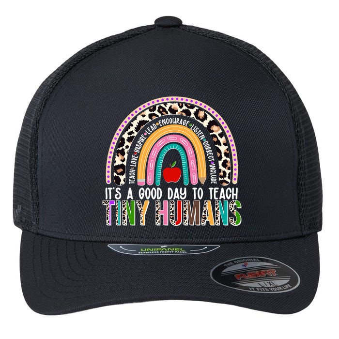 It's A Good Day To Teach Tiny Humans Flexfit Unipanel Trucker Cap