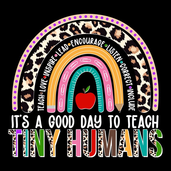 It's A Good Day To Teach Tiny Humans Backpack