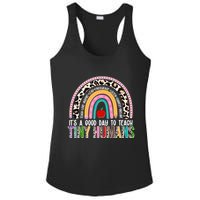 It's A Good Day To Teach Tiny Humans Ladies PosiCharge Competitor Racerback Tank