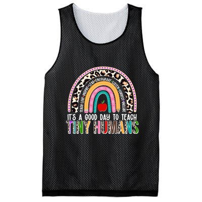 It's A Good Day To Teach Tiny Humans Mesh Reversible Basketball Jersey Tank