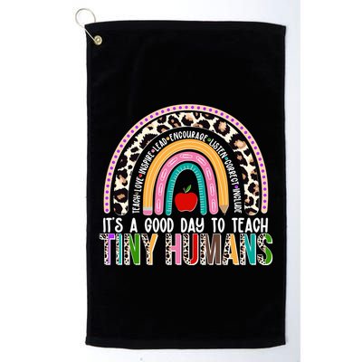 It's A Good Day To Teach Tiny Humans Golf Towel
