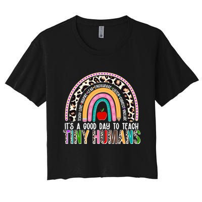 It's A Good Day To Teach Tiny Humans Crop Top