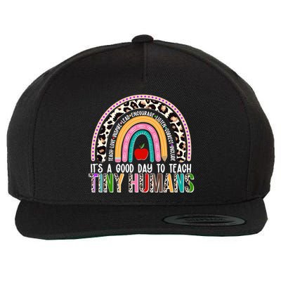 It's A Good Day To Teach Tiny Humans Wool Snapback Cap