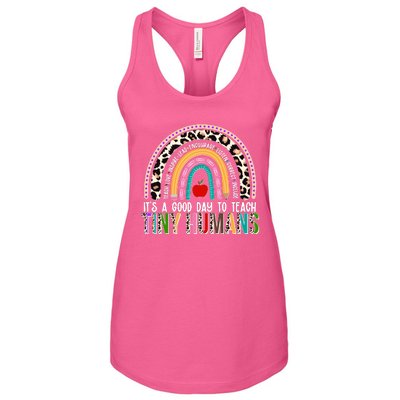 It's A Good Day To Teach Tiny Humans Women's Racerback Tank