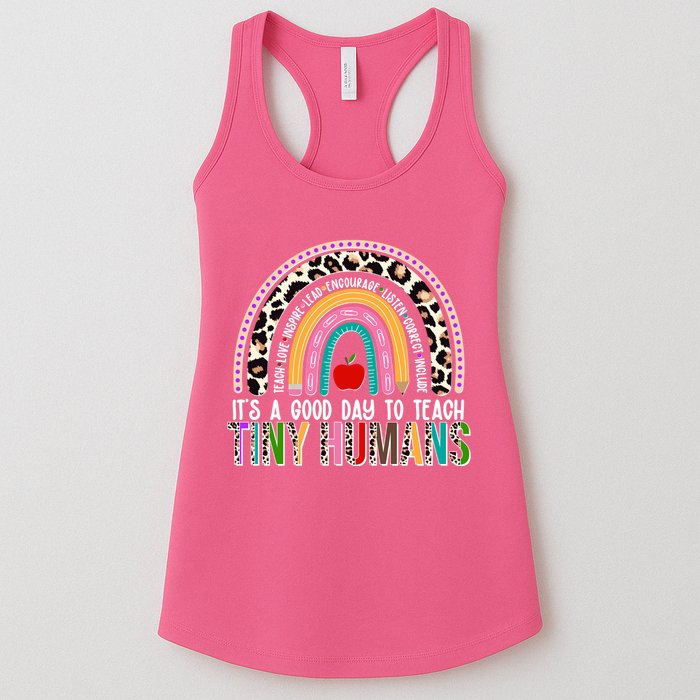 It's A Good Day To Teach Tiny Humans Womens Tank Top