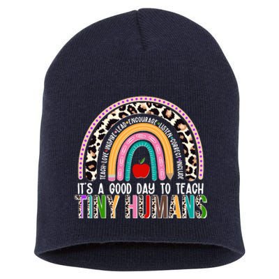 It's A Good Day To Teach Tiny Humans Short Acrylic Beanie