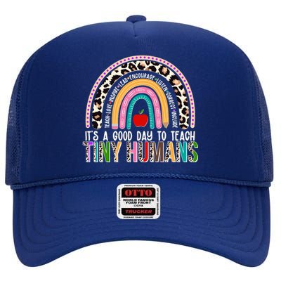 It's A Good Day To Teach Tiny Humans High Crown Mesh Back Trucker Hat