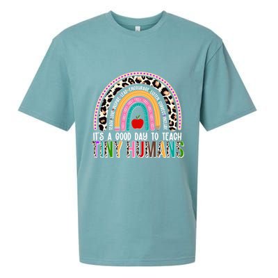 It's A Good Day To Teach Tiny Humans Sueded Cloud Jersey T-Shirt