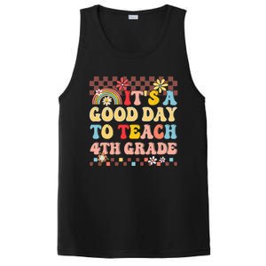 Its A Good Day To Teach Fourth Grade Groovy Teacher PosiCharge Competitor Tank