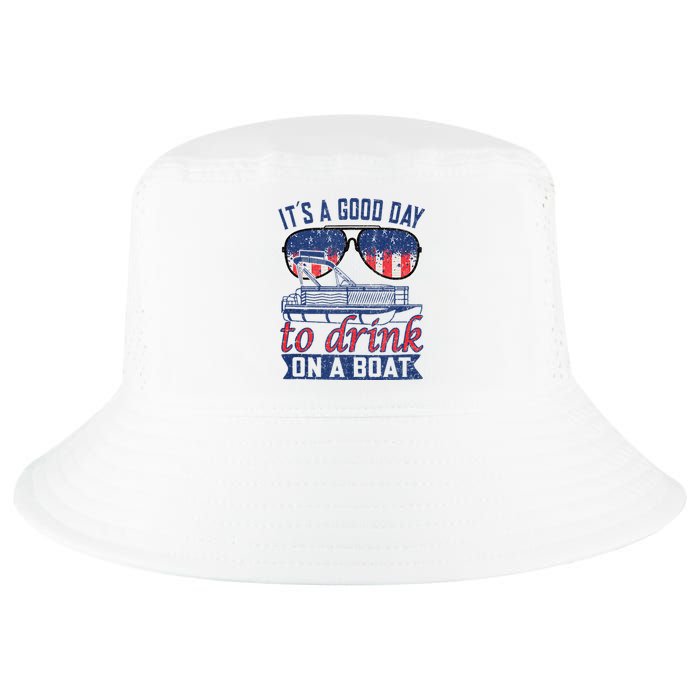 It´s A Good Day To Drink On A Boat Captain Life Is Better Cool Comfort Performance Bucket Hat