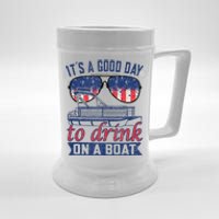 It´s A Good Day To Drink On A Boat Captain Life Is Better Beer Stein