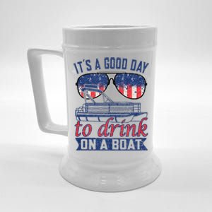 It´s A Good Day To Drink On A Boat Captain Life Is Better Beer Stein