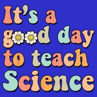 Its A Good Day To Teach Science Earth Funny Science Teacher Button