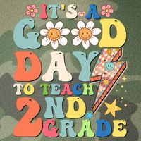 Its A Good Day To Teach Second Grade 2nd Grade Teacher Legacy Tie Dye Trucker Hat