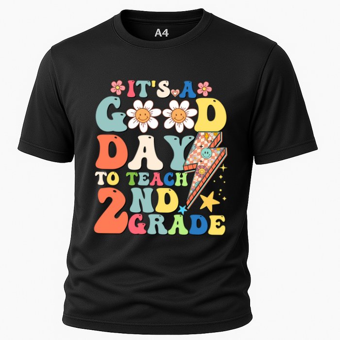 Its A Good Day To Teach Second Grade 2nd Grade Teacher Cooling Performance Crew T-Shirt