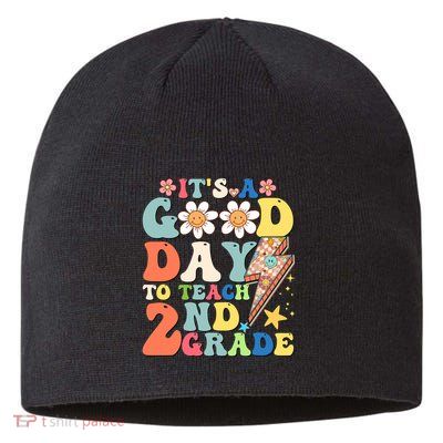 Its A Good Day To Teach Second Grade 2nd Grade Teacher Sustainable Beanie