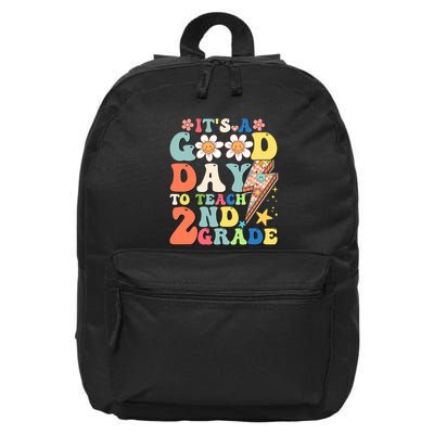 Its A Good Day To Teach Second Grade 2nd Grade Teacher 16 in Basic Backpack