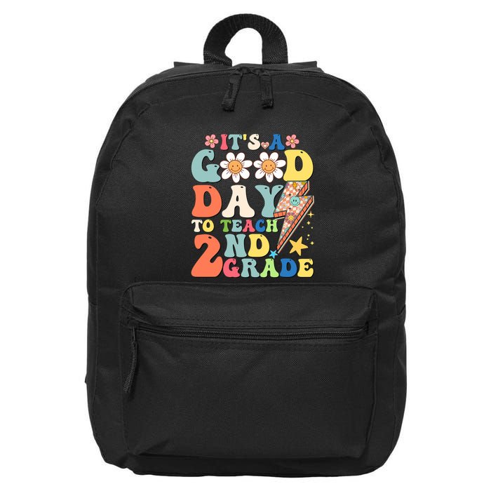 Its A Good Day To Teach Second Grade 2nd Grade Teacher 16 in Basic Backpack