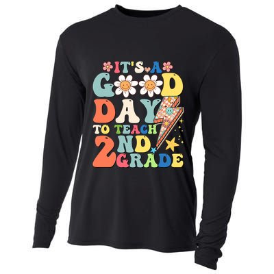 Its A Good Day To Teach Second Grade 2nd Grade Teacher Cooling Performance Long Sleeve Crew